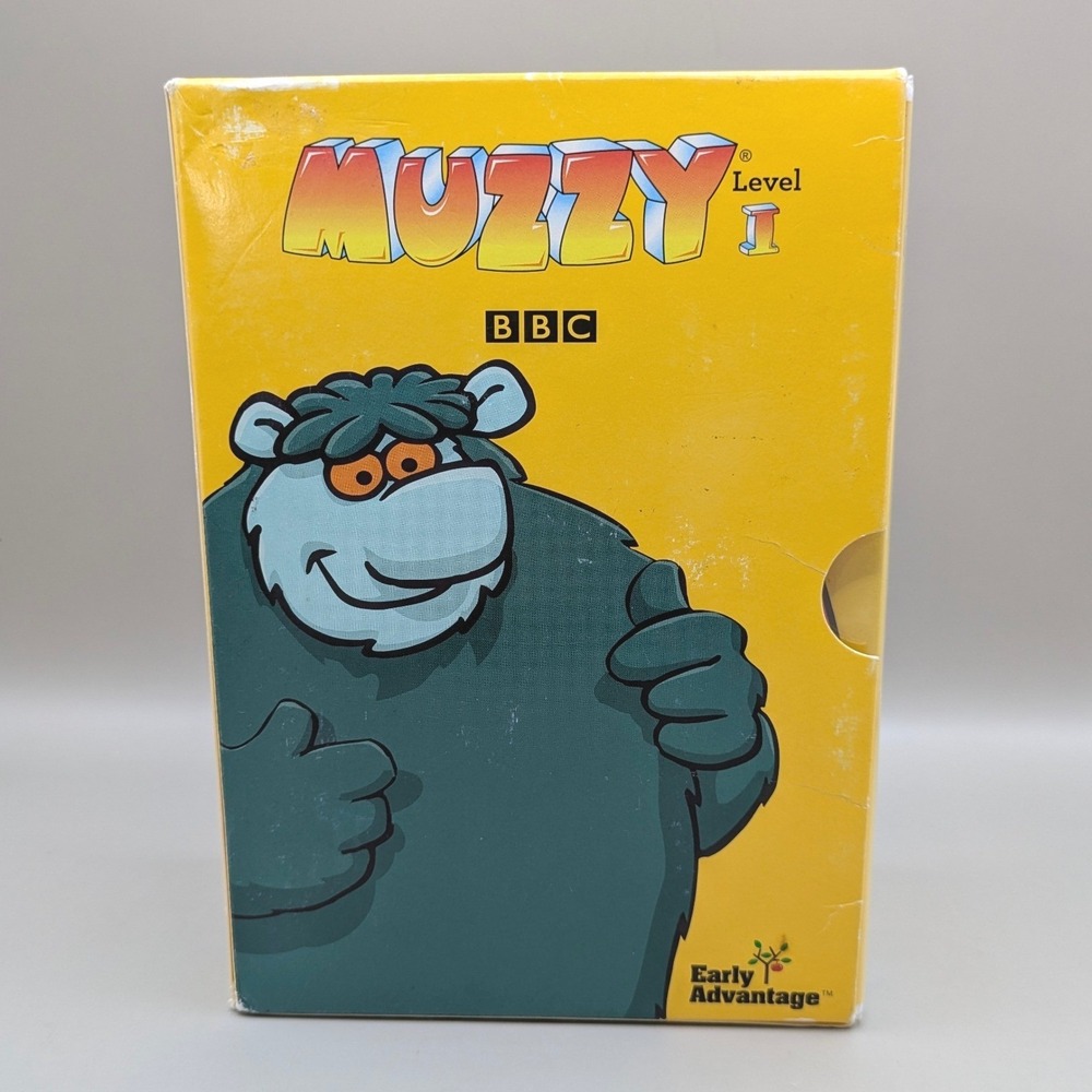 BBC Muzzy Early Level 1 Multilingual Spanish French CD/DVD/ CD-Rom Box Set